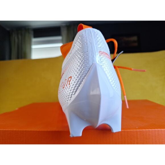 Nike Vapor Edge Pro 360 Football Cleats White Orange Men\'s Size 12.5 CV6345-100 main image 10